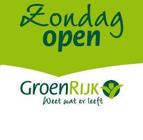 GroenRijk Nieuwegein (Baars) op zondag open!